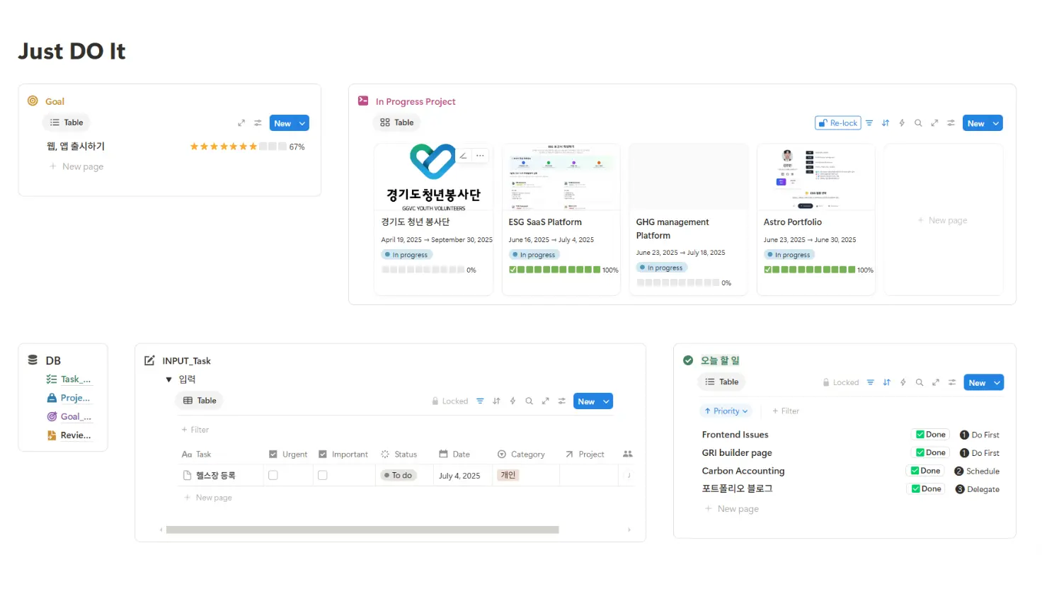 개인 워크플로우 최적화 프로젝트 프로젝트 썸네일